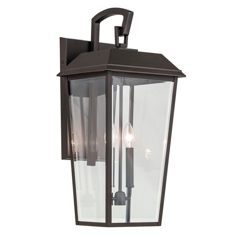Kichler 59120OZ Mathus Two Light Outdoor Wall Mount, Olde Bronze