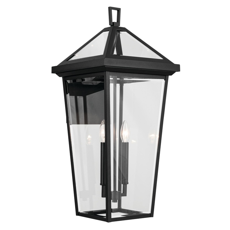 Kichler 59127BKT Regence Two Light Outdoor Wall Mount, Black Textured