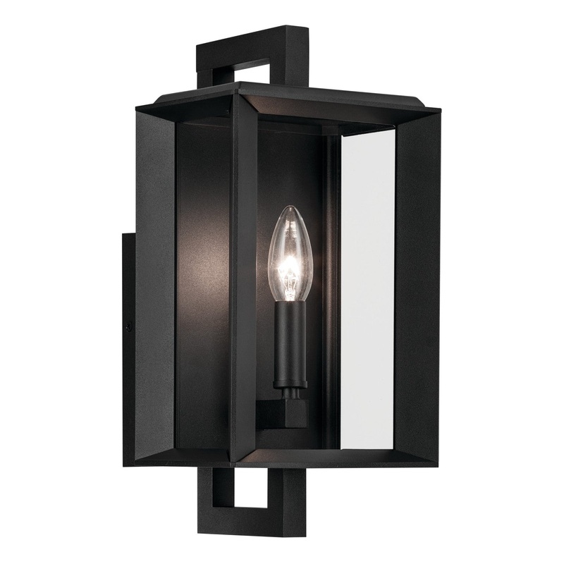 Kichler 59131BKT Kroft One Light Outdoor Wall Mount, Black Textured