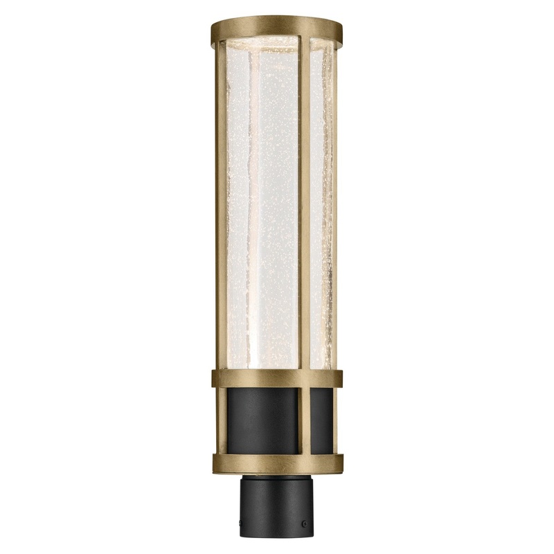 Kichler 59142BKT Camillo One Light Outdoor Post Mount, Black Textured