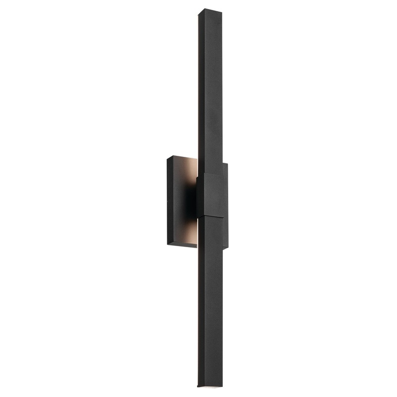 Kichler 59145BKT Nocar One Light Outdoor Wall Mount, Black Textured