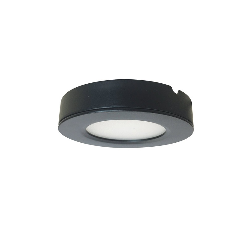 Nora Lighting NMP-LED30B Josh LED Puck Light, Black