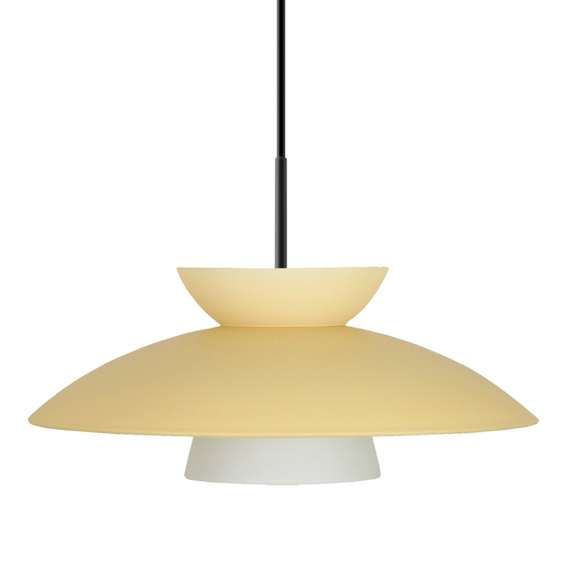 Besa 1JC-451397-BK Besa Trilo 15 Pendant One Light Pendant Black
