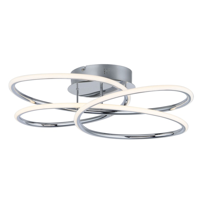 ET2 E24134-PC Coaster LED Flush Mount, Polished Chrome