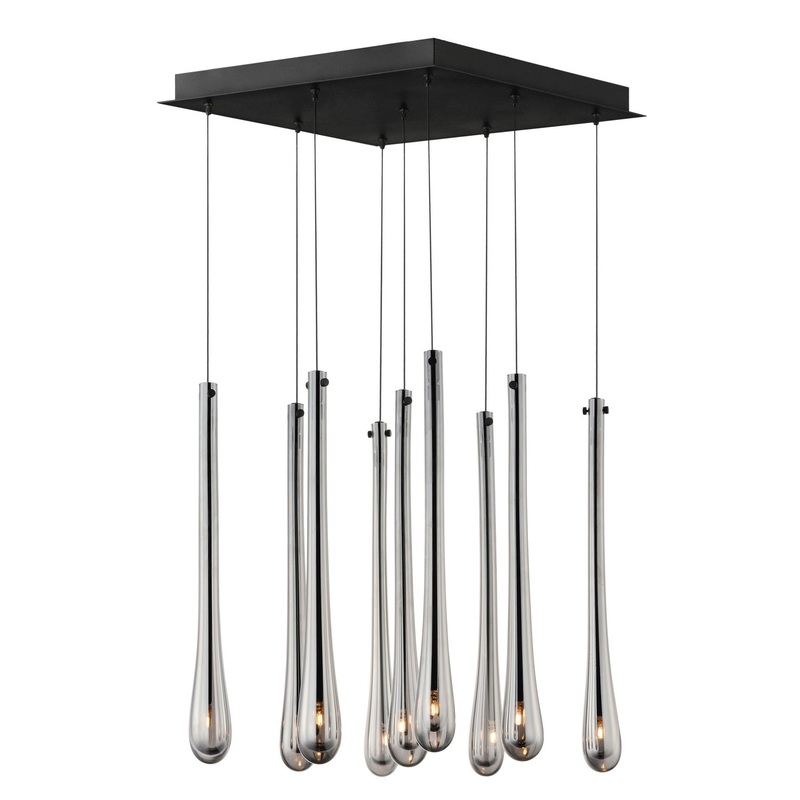 ET2 E24217-138BK Stillo LED Pendant, Black