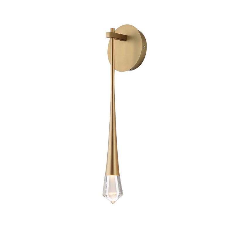 ET2 E24220-122GLD Pierce LED Wall Sconce, Gold
