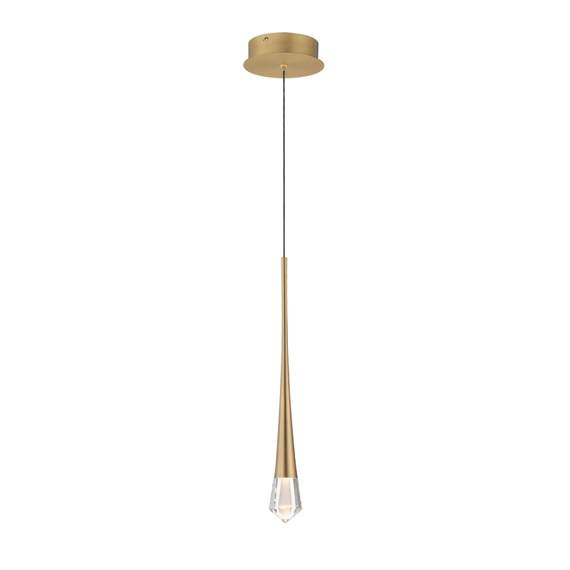 ET2 E24221-122GLD Pierce LED Pendant, Gold