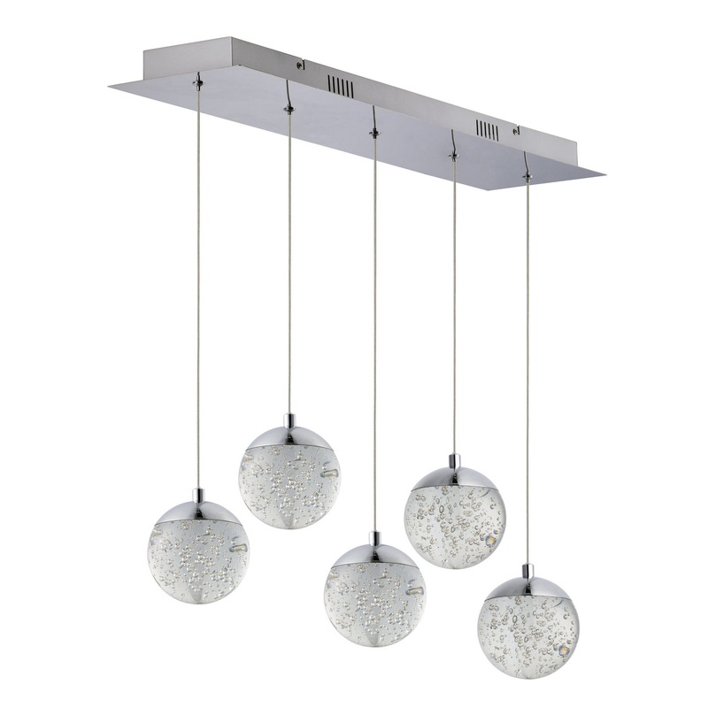 ET2 E24265-91PC Orb II LED Pendant, Polished Chrome