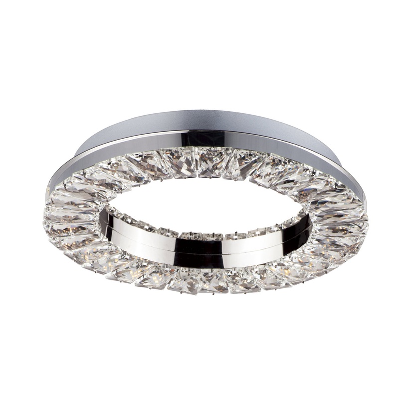 ET2 E30560-20PC Charm LED Wall Sconce, Polished Chrome