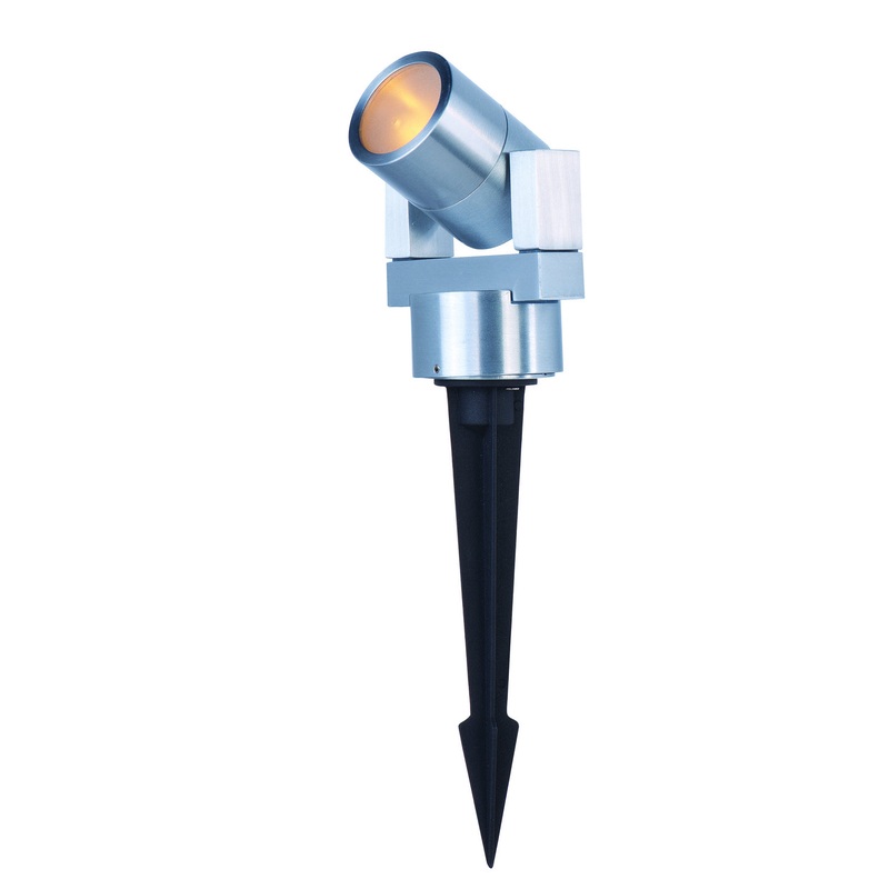 ET2 E41350-SA Alumilux Landscape LED Spot Light, Satin Aluminum