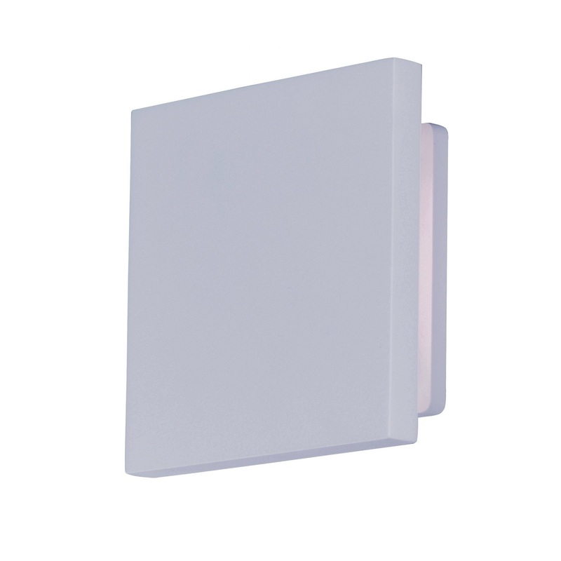 ET2 E41388-WT Alumilux Tau LED Outdoor Wall Sconce, White