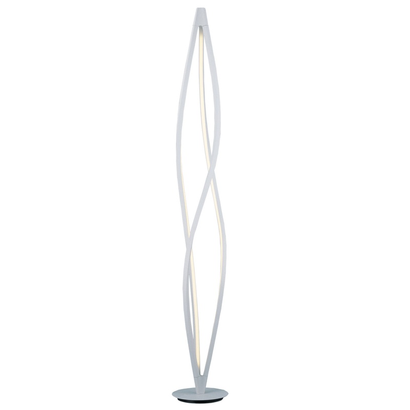 ET2 E41398-11MW Cyclone LED LED Floor Lamp, Matte White