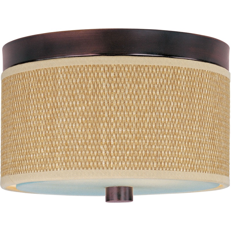 ET2 E95000-101OI Elements Two Light Flush Mount, Oil Rubbed Bronze