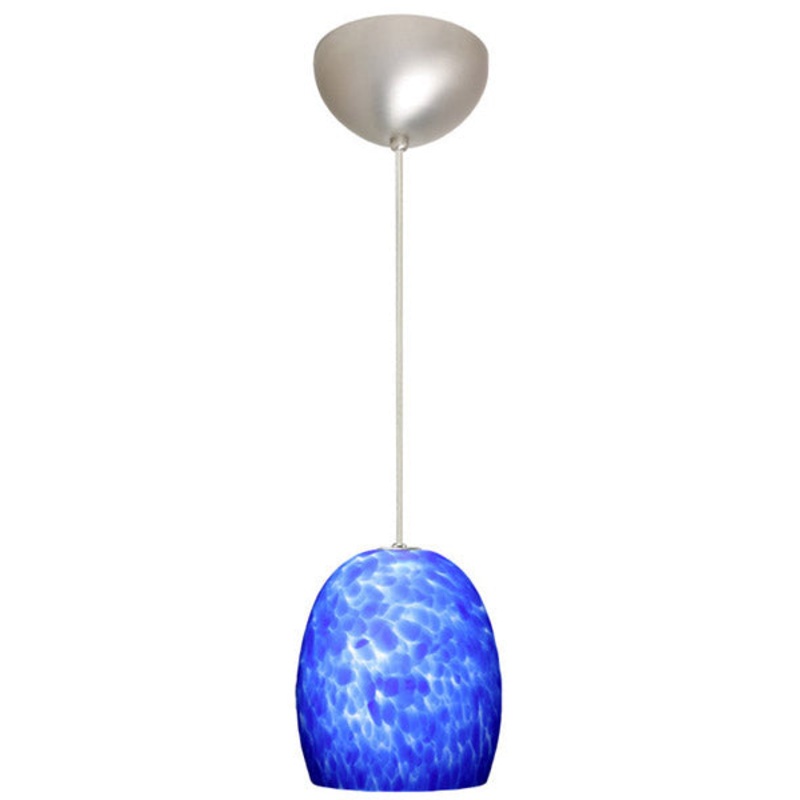 Besa 1JC-169786-SN Lucia One Light Pendant Satin Nickel