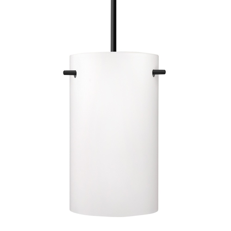 Besa 1JC-400507-BK Besa Tamburo 5 Pendant One Light Pendant Black