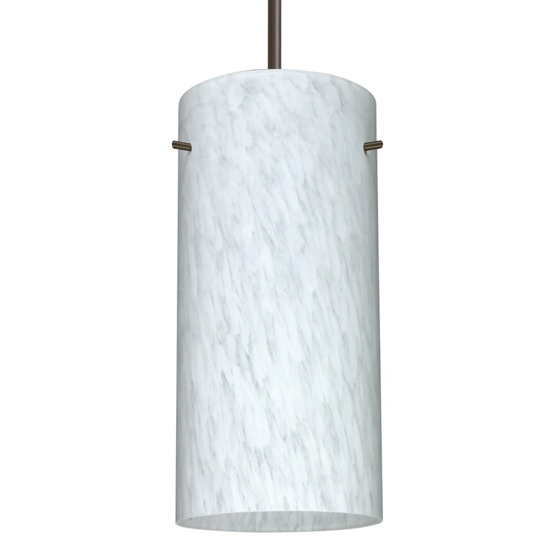 Besa 1JC-412019-LED-BR Besa Stilo 12 Pendant LED Pendant Bronze