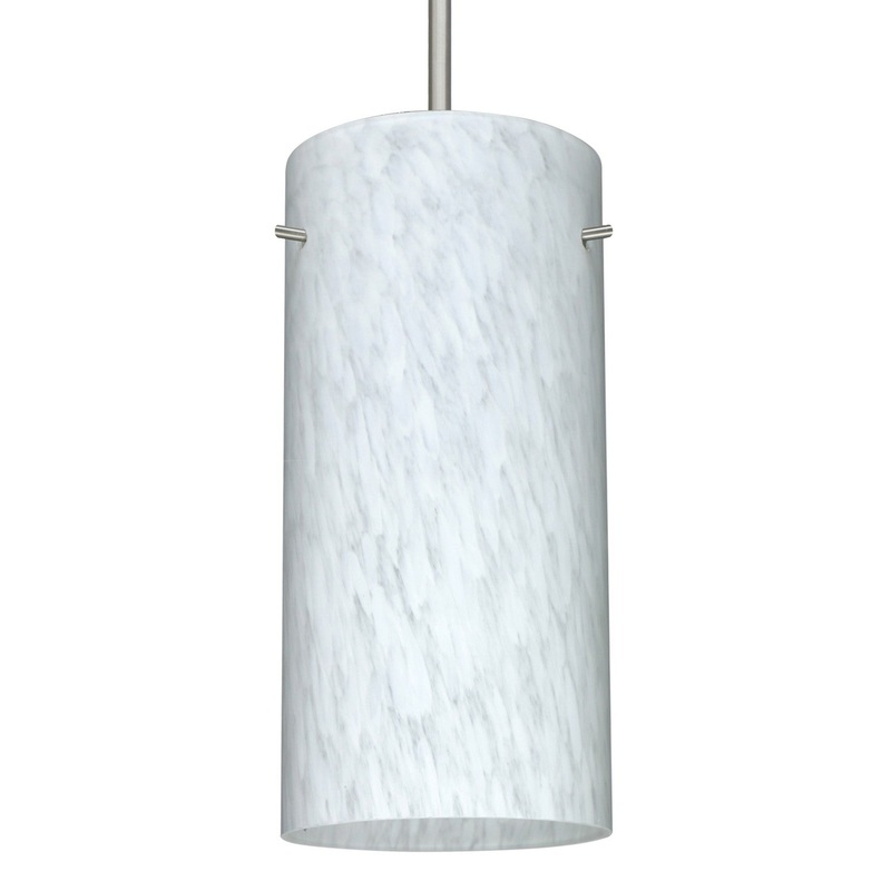 Besa 1JC-412019-LED-SN Besa Stilo 12 Pendant LED Pendant Satin Nickel