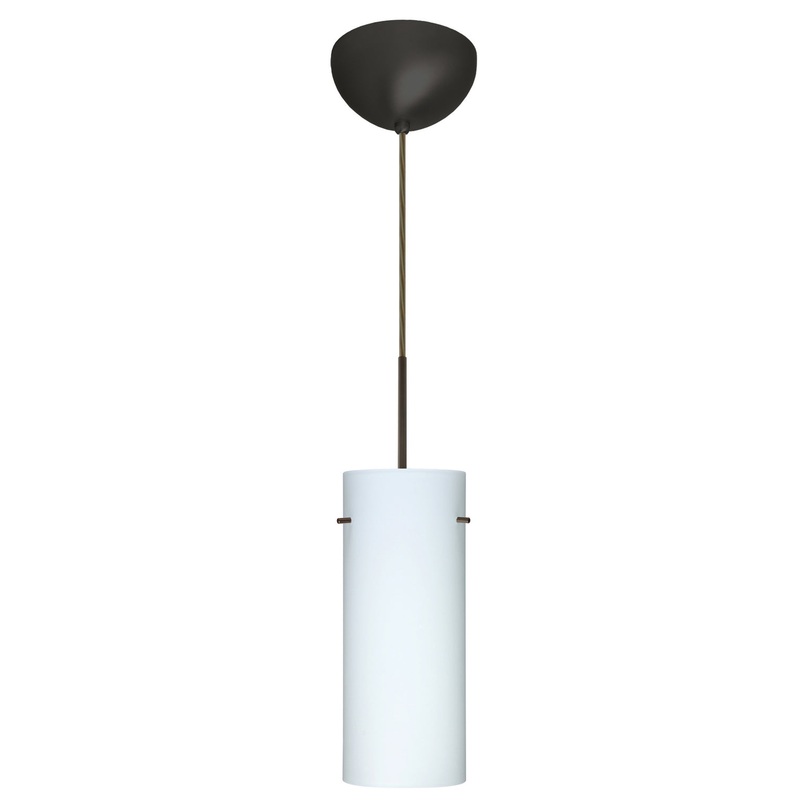 Besa 1JC-412307-LED-BR Stilo One Light Pendant Bronze