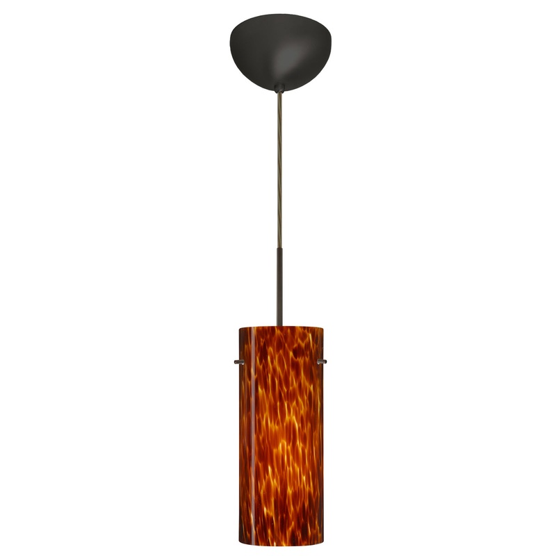 Besa 1JC-412318-LED-BR Stilo One Light Pendant Bronze