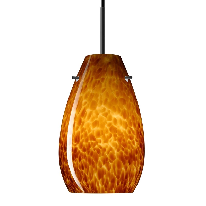 Besa 1JC-412618-BK Besa Pera 9 Pendant One Light Pendant Black