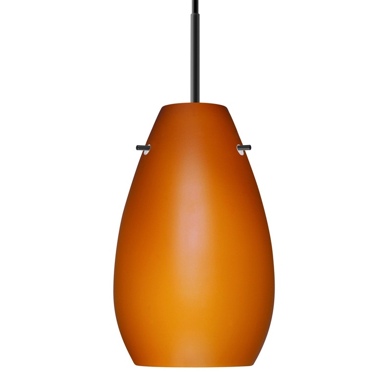 Besa 1JC-412680-LED-BK Besa Pera 9 Pendant LED Pendant Black