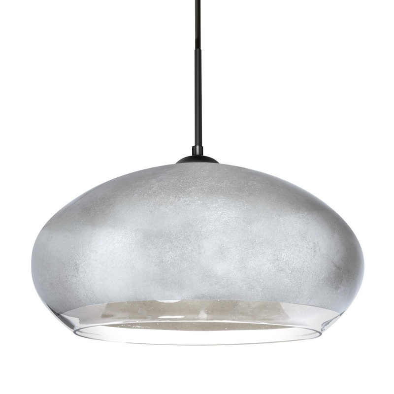 Besa 1JC-4345SF-LED-BK Besa Brio 14 Pendant LED Pendant Black