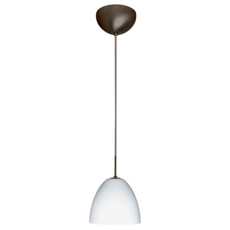 Besa 1JC-447007-BR Vila One Light Pendant Bronze