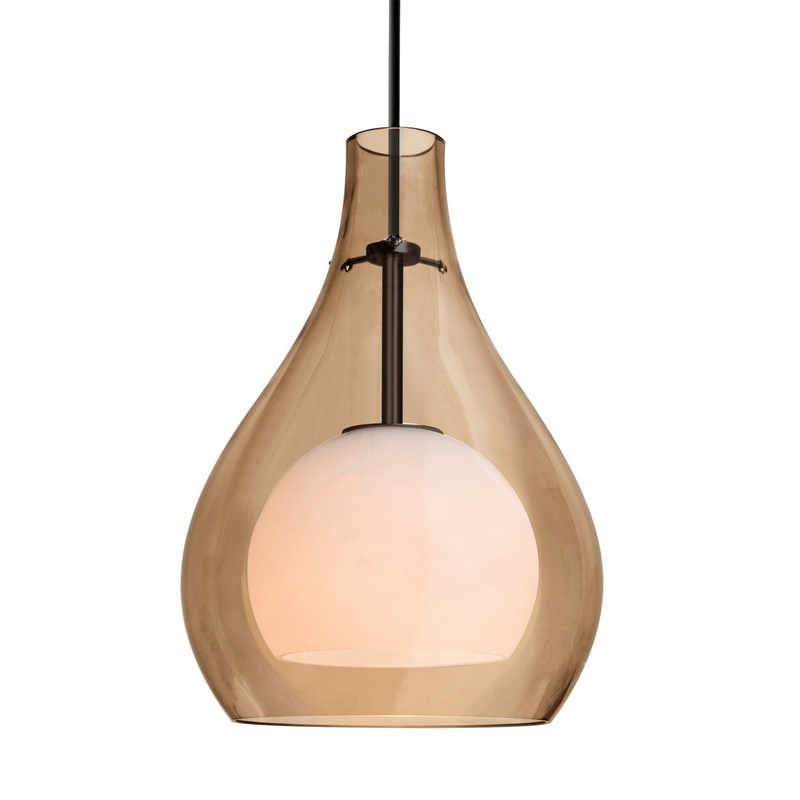 Besa 1JC-ELLE11CG-LED-BK Besa Elle 11 Pendant LED Pendant Black