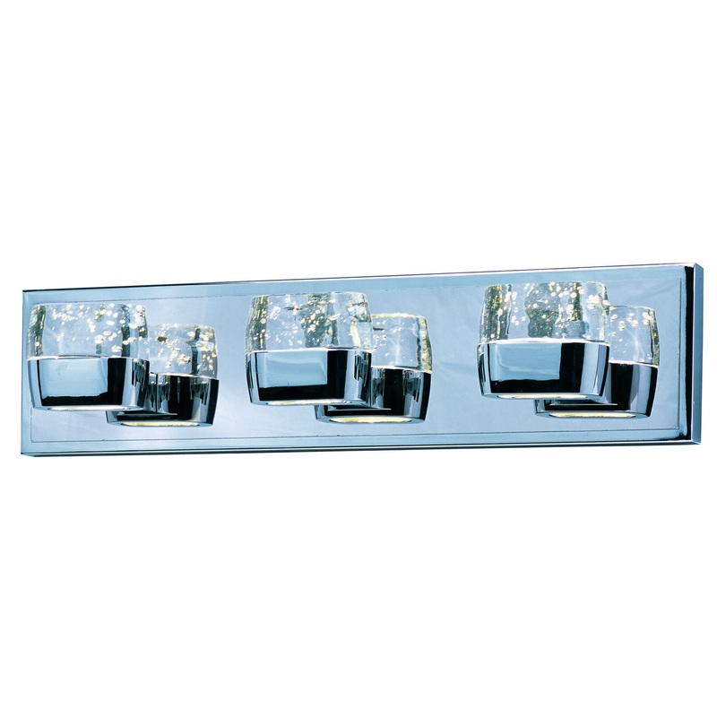 ET2 E22893-89PC Volt LED LED Bath Vanity, Polished Chrome