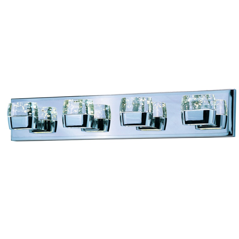 ET2 E22894-89PC Volt LED LED Bath Vanity, Polished Chrome