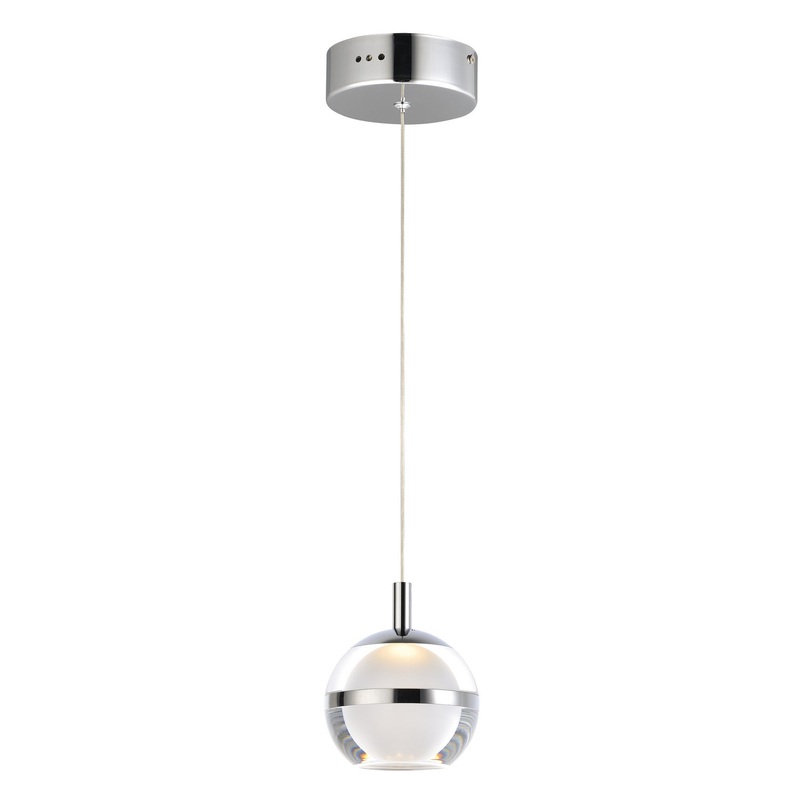 ET2 E24591-93PC Swank LED Pendant, Polished Chrome