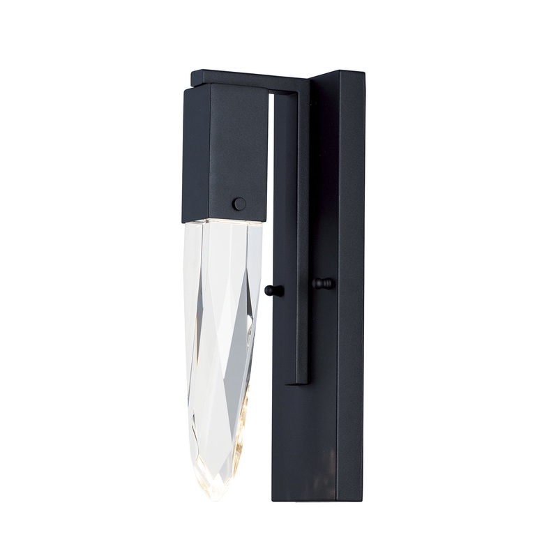 ET2 E31240-20BK Quartz LED Bath Vanity, Black