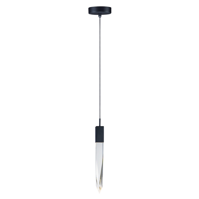 ET2 E31241-20BK Quartz LED Mini Pendant, Black