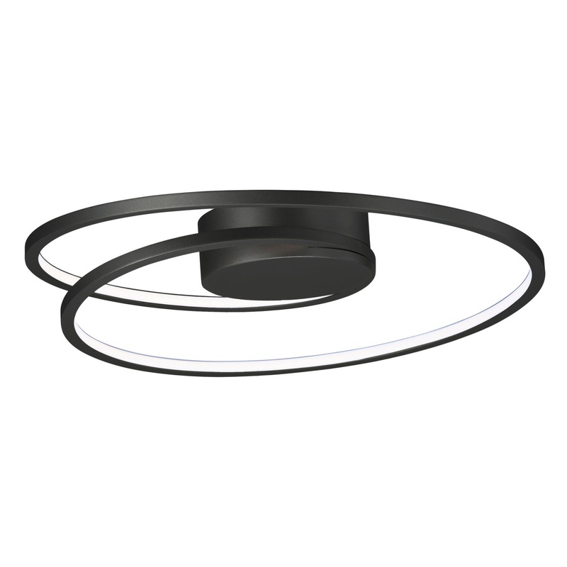 ET2 E21320-BK Cycle LED Flush Mount, Black