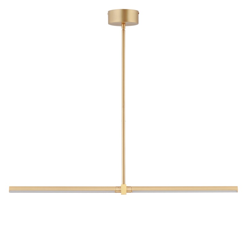 ET2 E21355-GLD Dorian LED Linear Pendant, Gold