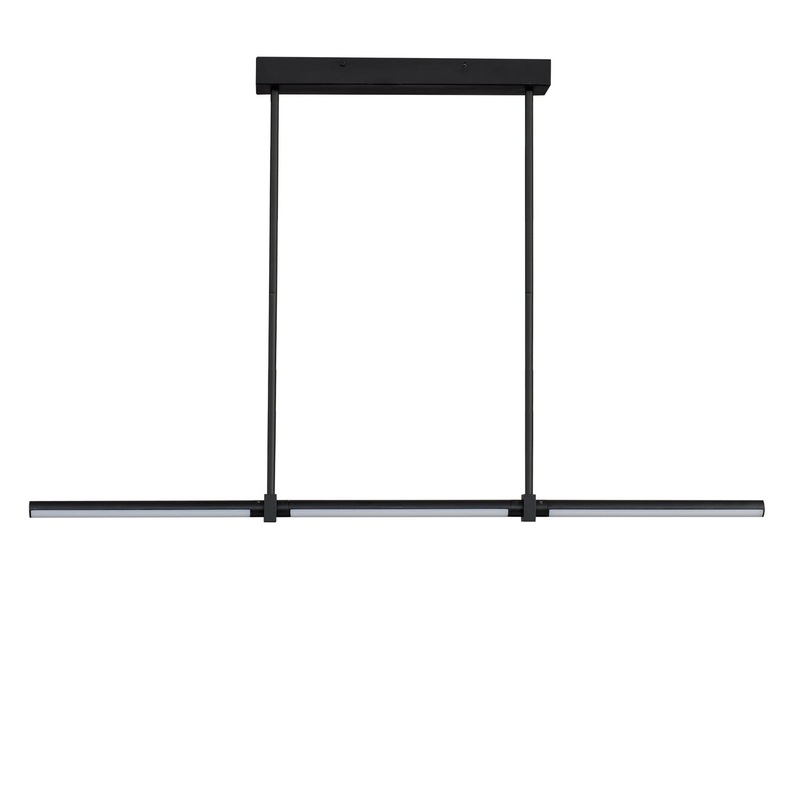 ET2 E21357-BK Dorian LED Linear Pendant, Black