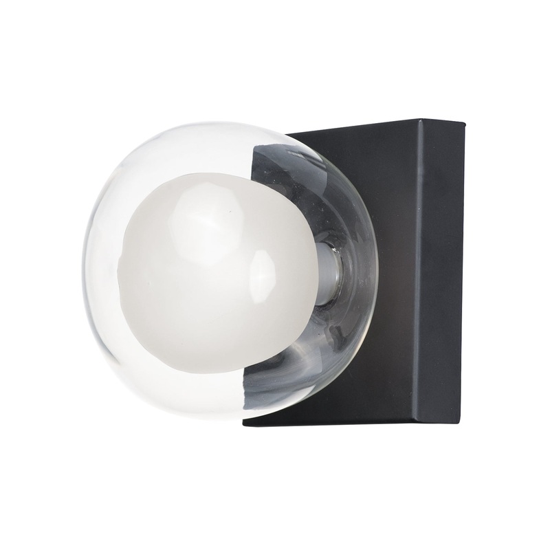 ET2 E21451-93BK Pod LED Wall Sconce, Black