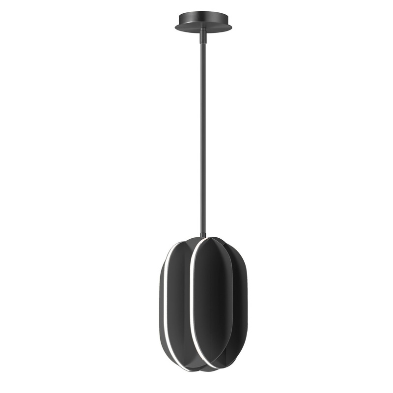 ET2 E21484-BK Interval LED Pendant, Black