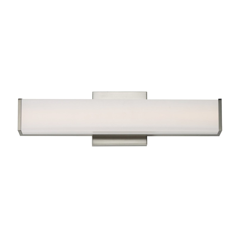 ET2 E23400-01PC Baritone LED Bath Vanity, Polished Chrome
