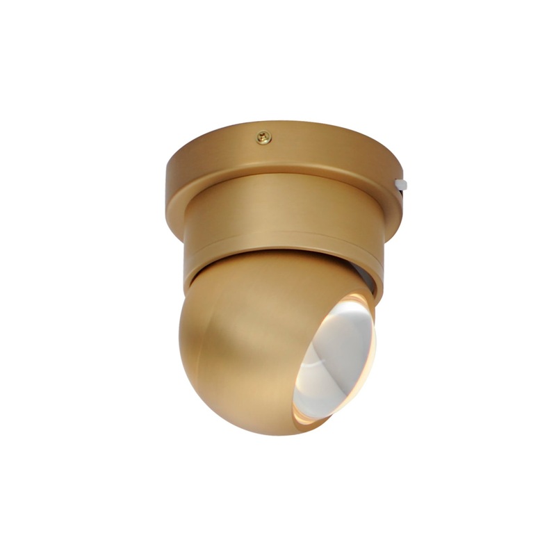 ET2 E23510-GLD Nodes Adjustable LED Monopoint CCT Select, Gold