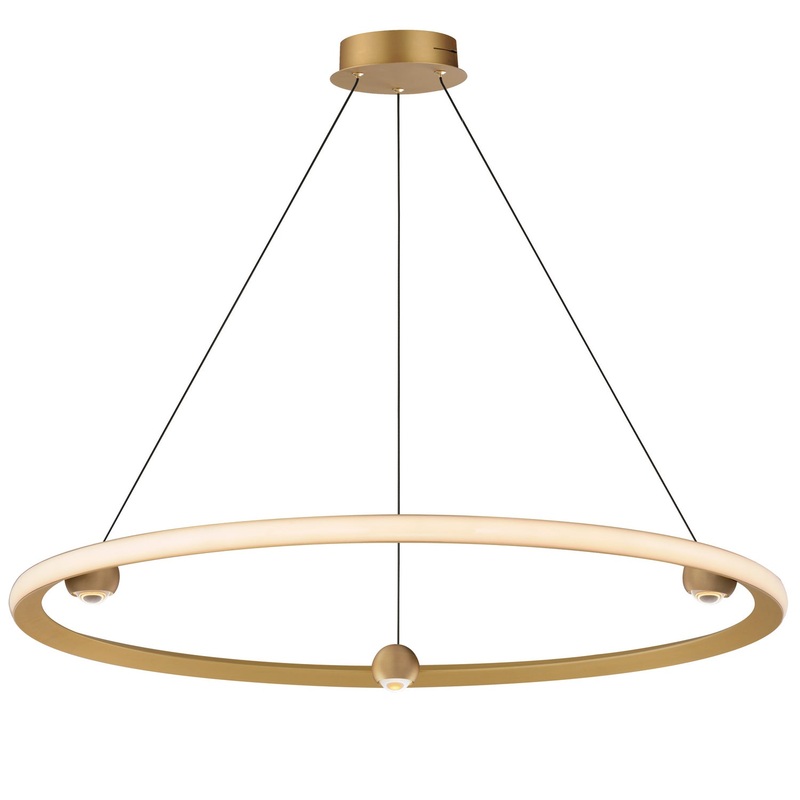 ET2 E23514-GLD Nodes LED Pendant, Gold