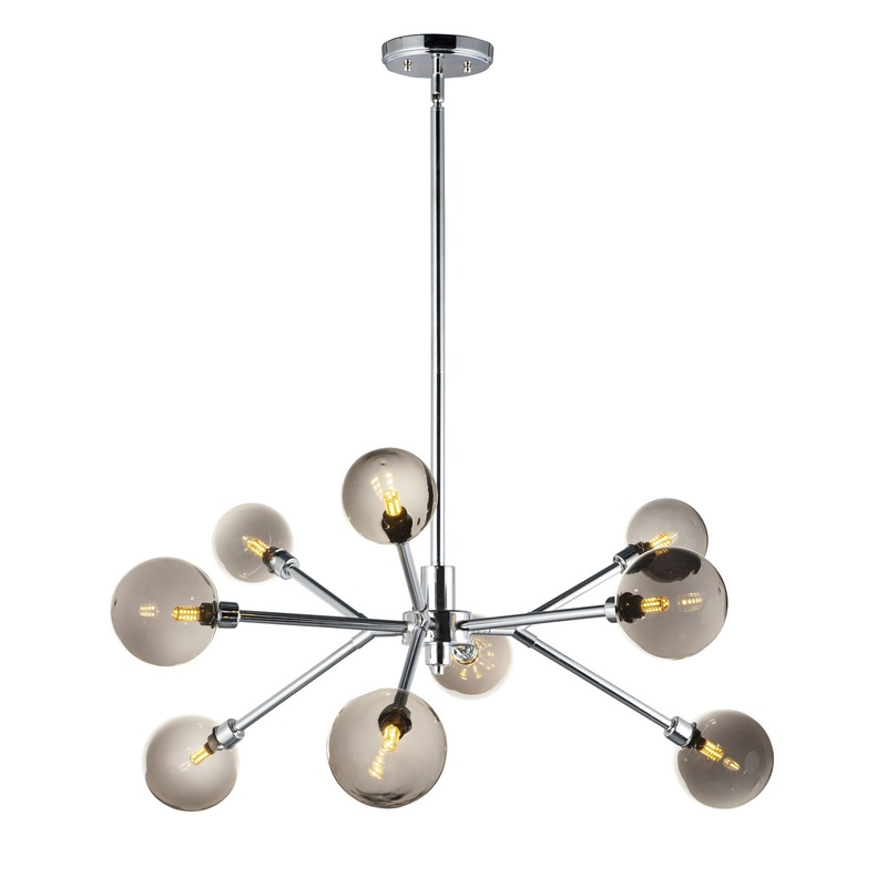 ET2 E24823-138PC Asteroid LED Pendant, Polished Chrome