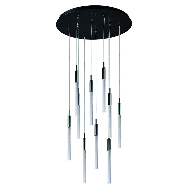 ET2 E32778-91BC Scepter LED Pendant, Black Chrome