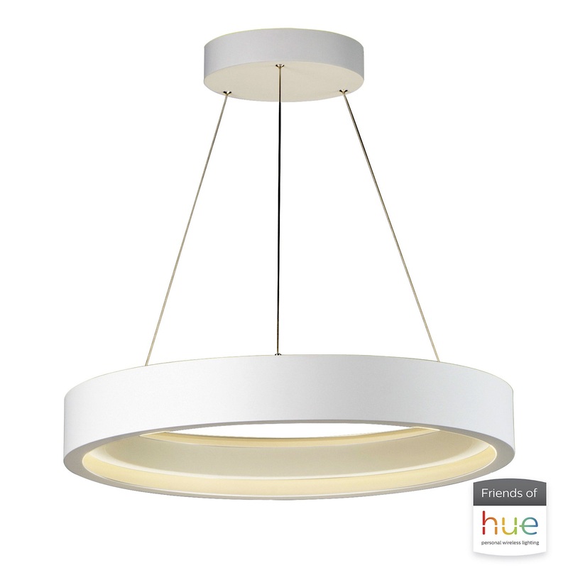 ET2 E35004-MW iCorona FoH LED Pendant, Matte White