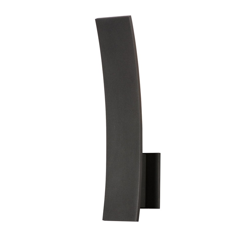 ET2 E41307-BK Alumilux Prime LED Outdoor Wall Sconce, Black