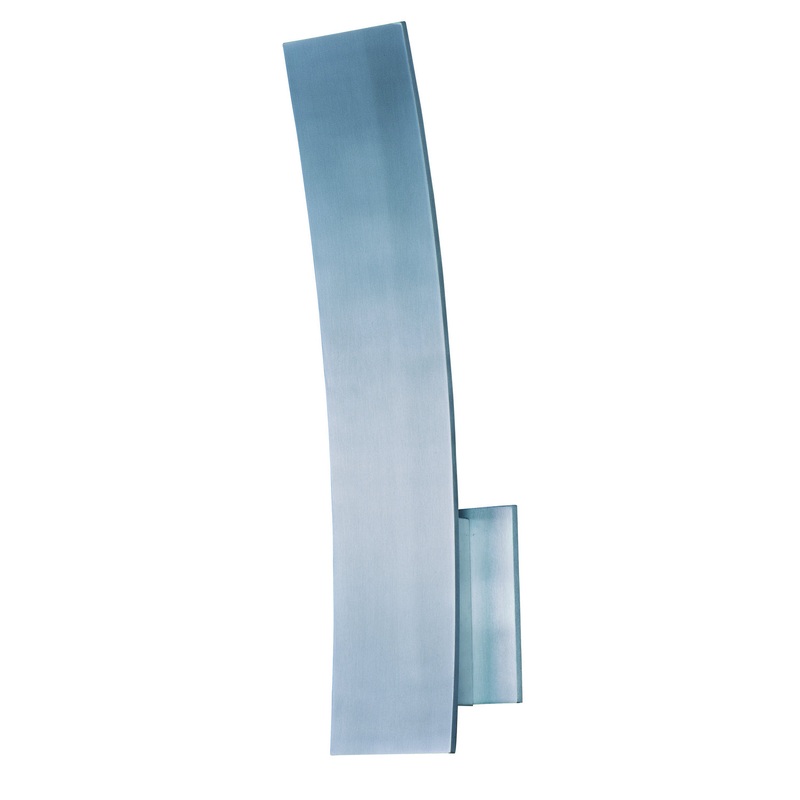 ET2 E41307-SA Alumilux Prime LED Wall Sconce, Satin Aluminum