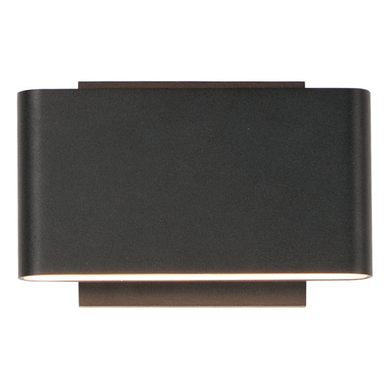 ET2 E41310-BK Alumilux Spartan LED Outdoor Wall Sconce, Black
