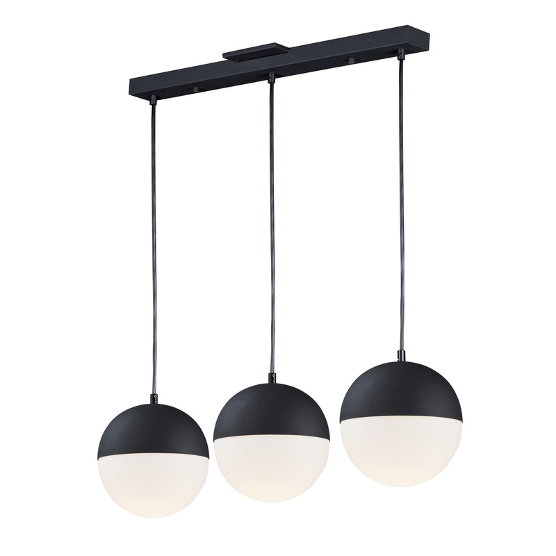 ET2 E20363-92BK Half Moon LED Pendant, Black
