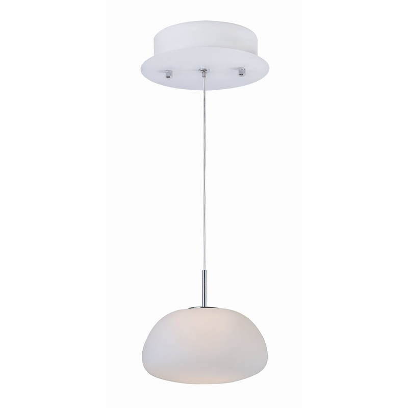 ET2 E21122-11WT Puffs LED Pendant, White