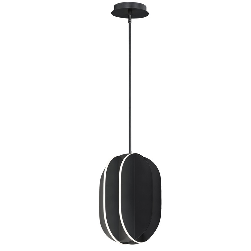 ET2 E21486-BK Interval LED Pendant, Black